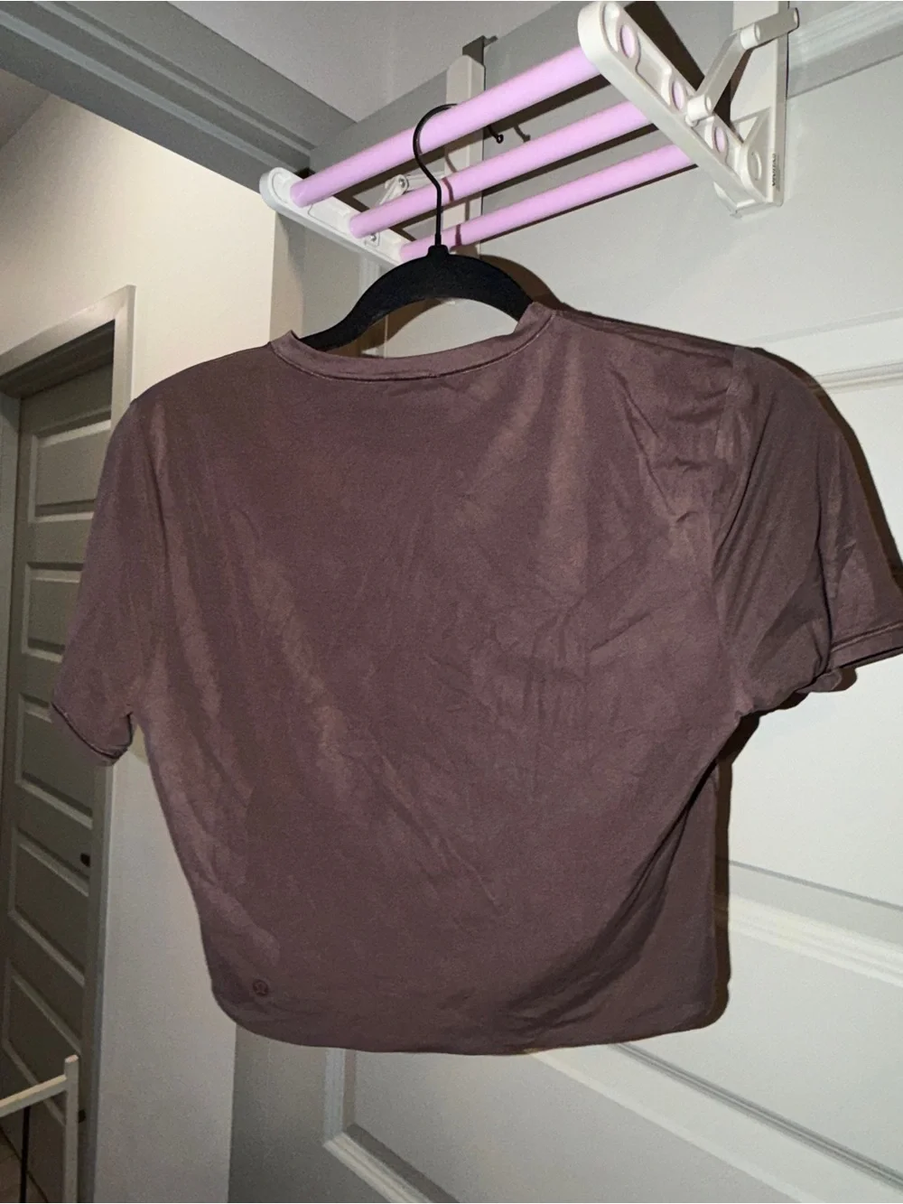 Lululemon Wundermost Crew Neck T Shirt Cropped
